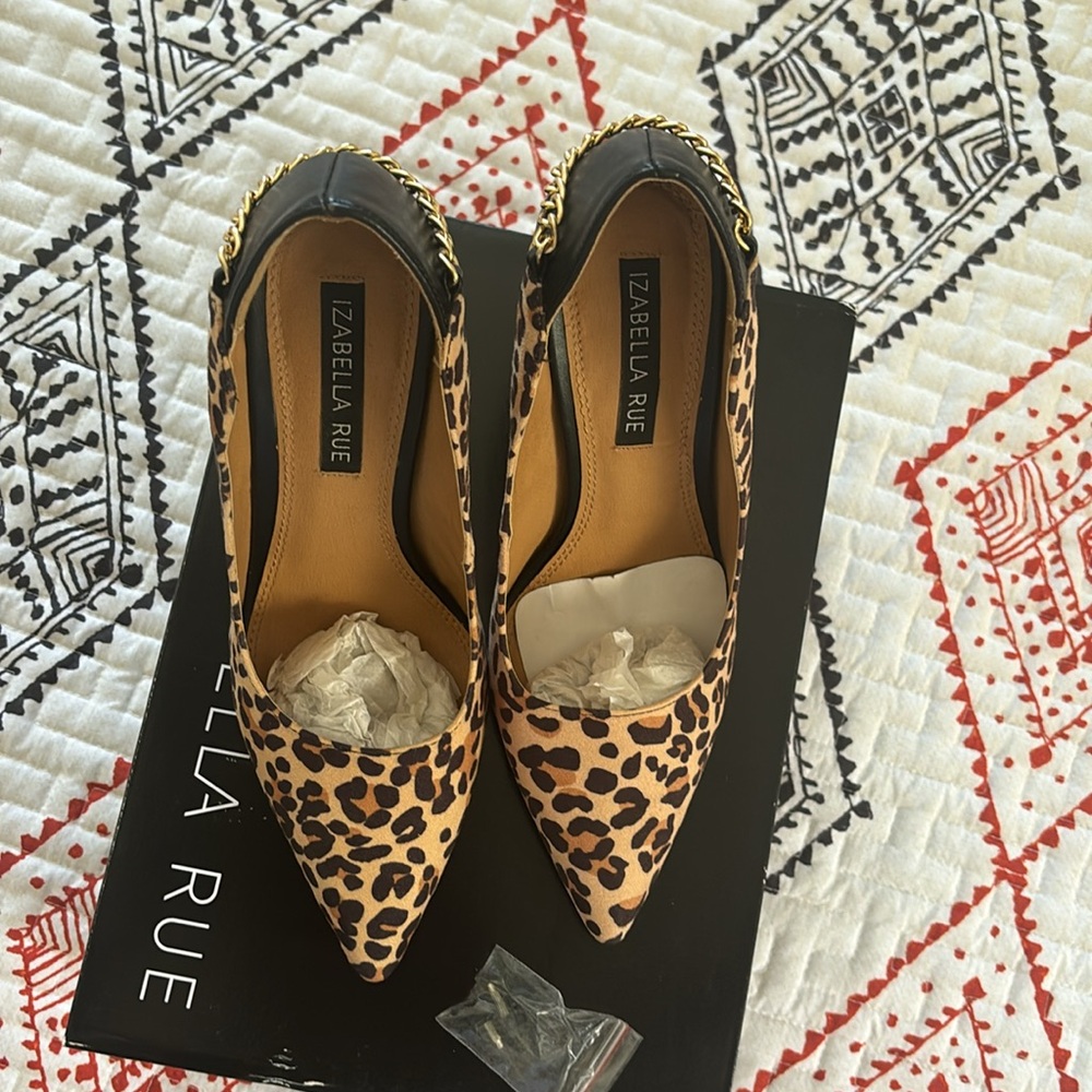 Leopard Print Heels - Picture 5 of 7